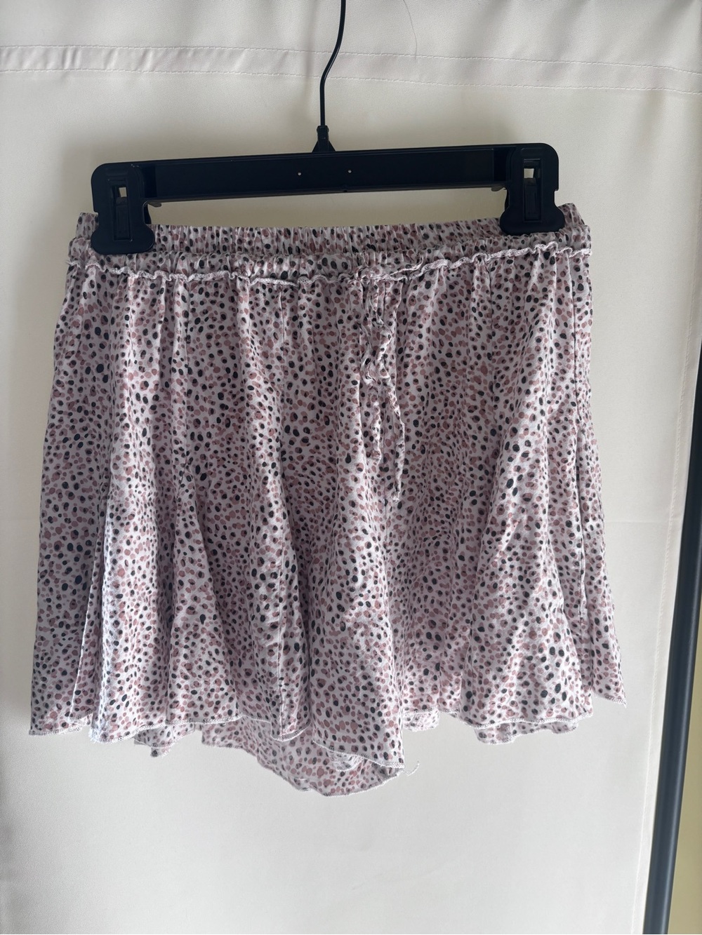 Japna Leopard Print Flowy Shorts